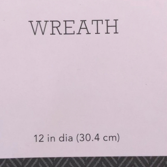 New 12" Artificial Eucalyptus Wreath Green from Threshold - Picture 6 of 6